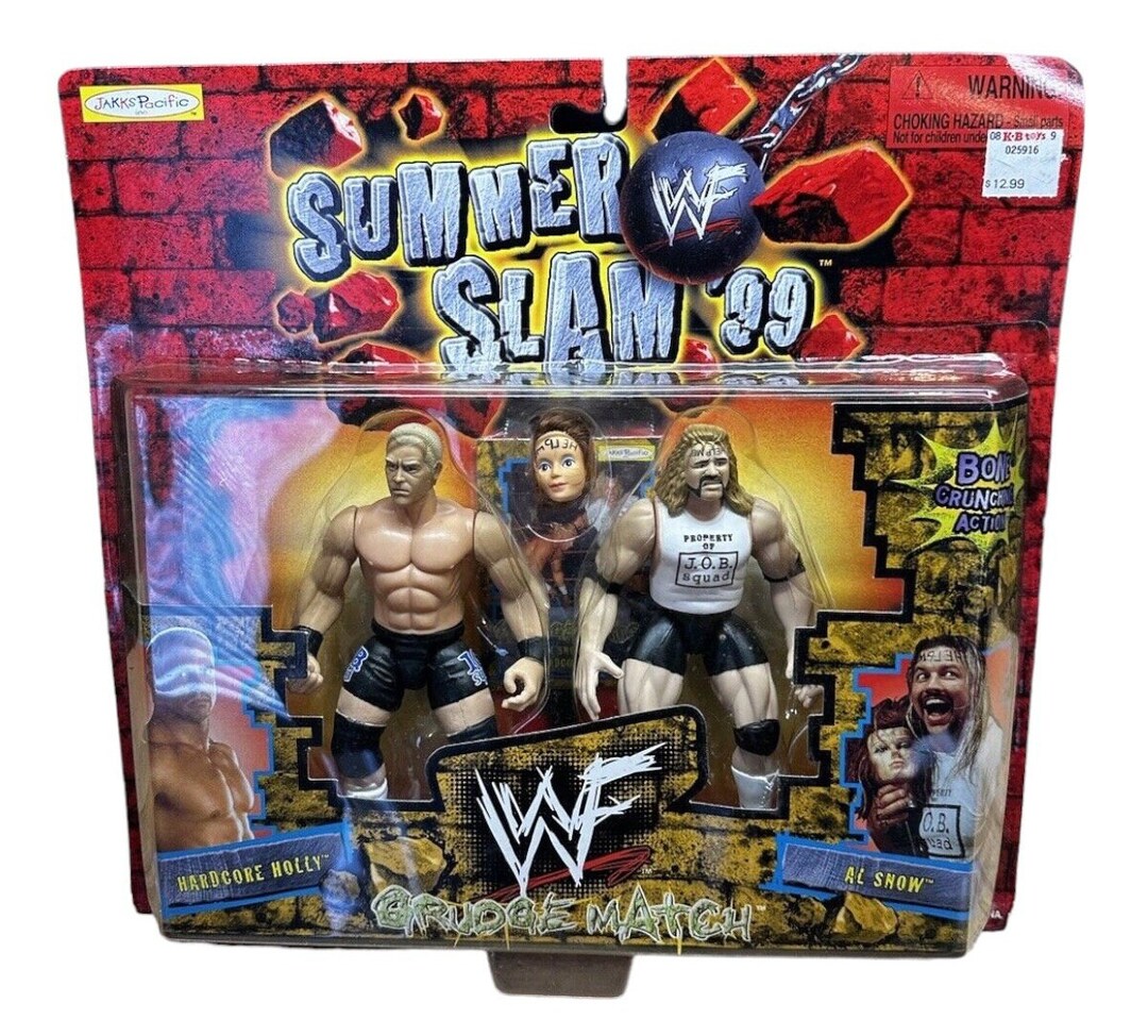 WWF Summerslam 99 Al Snow With Head Hardcore Holly Action Etsy