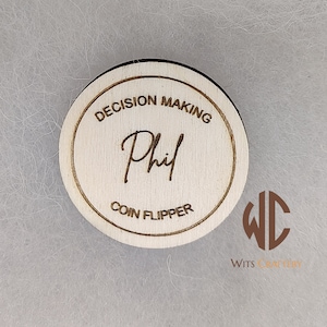 Wooden coin - Decision Making - Coin Flip
