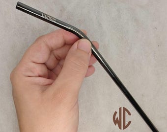 Personalised Metal Straw