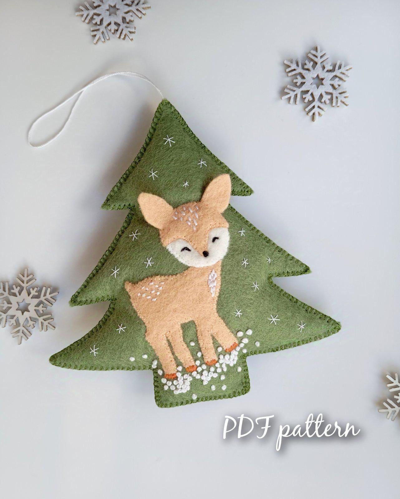 Christmas Ornaments Pattern, Felt Patterns, Felt Deer Pattern, Felt Christmas Tree Pattern, Felt Christmas Tree Ornaments PDF Hand Sewing. - Etsy christmas-ornaments-pattern-felt-patterns-felt-deer-pattern-felt-christmas-tree-pattern-felt-christmas-tree-ornaments-pdf-hand-sewing-etsy