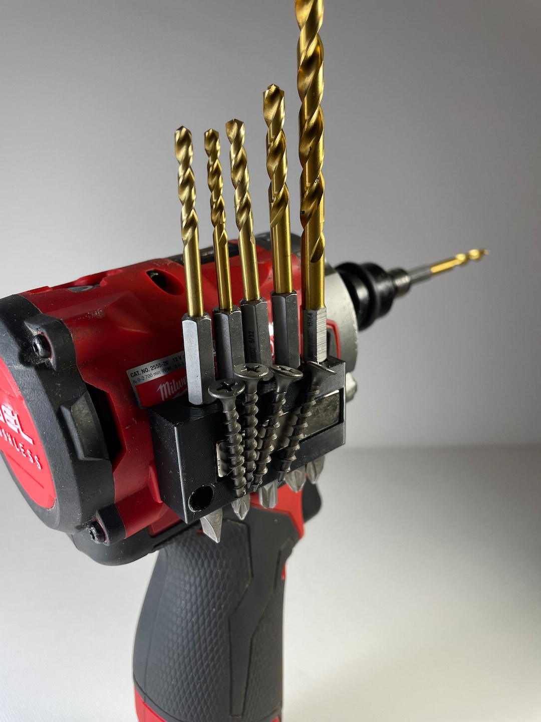 Halberd M12 Bit Holder 2-Pack - Magnetic Bit Storage For Milwaukee M12 Gen 2 & Gen 3 Drills/Drivers