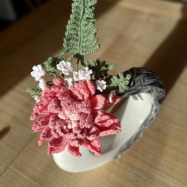 Bouquet de Fleurs au Crochet