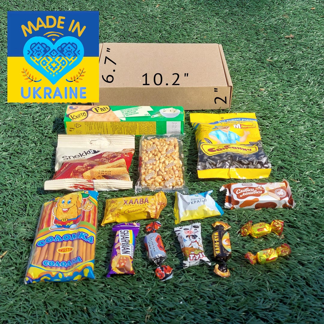 Ukrainian Raspberry Candy Ukrainian Candy Mystery Box | Authentic Sweets From Ukraine | Premium ...