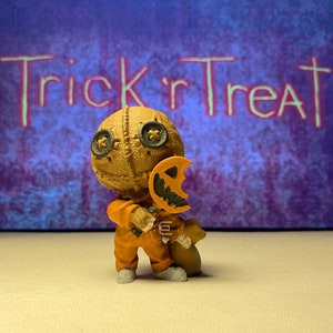 Trick &#39;r Treat Sam Figure: 3D Printed Halloween Decor