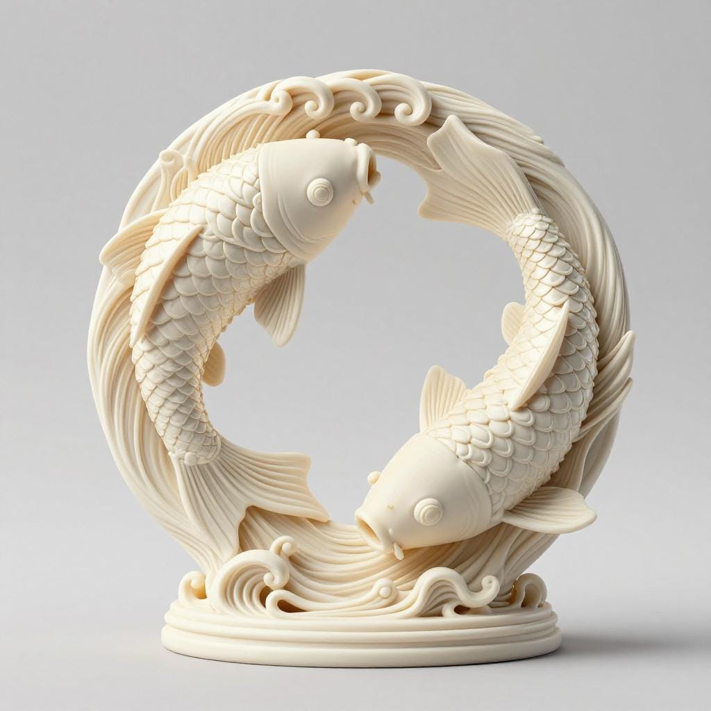 Koi fish statue - Etsy 日本