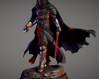 Darth raven3d printed Sculpture