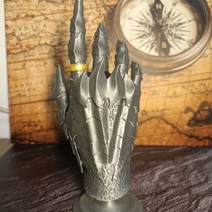 Sauron Hand,Figure, Decorative Sculpture ,Lord of the Rings,Hand of dark sauron,collectible,lotr, action figures, 3d print,Epic,3d Model,stl