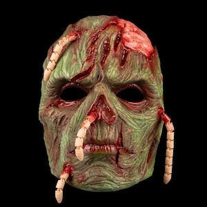 Terrifying Creepy Crawler Zombie Mask – Handmade PLA Horror Mask for Halloween Cosplay