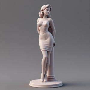 美しい女性の置物 - Etsy 日本