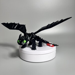 Flexy toothless night fury hownto train your dragon