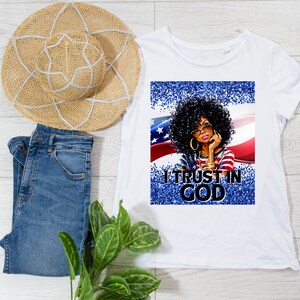 Fourth of July, I Trust In God PNG