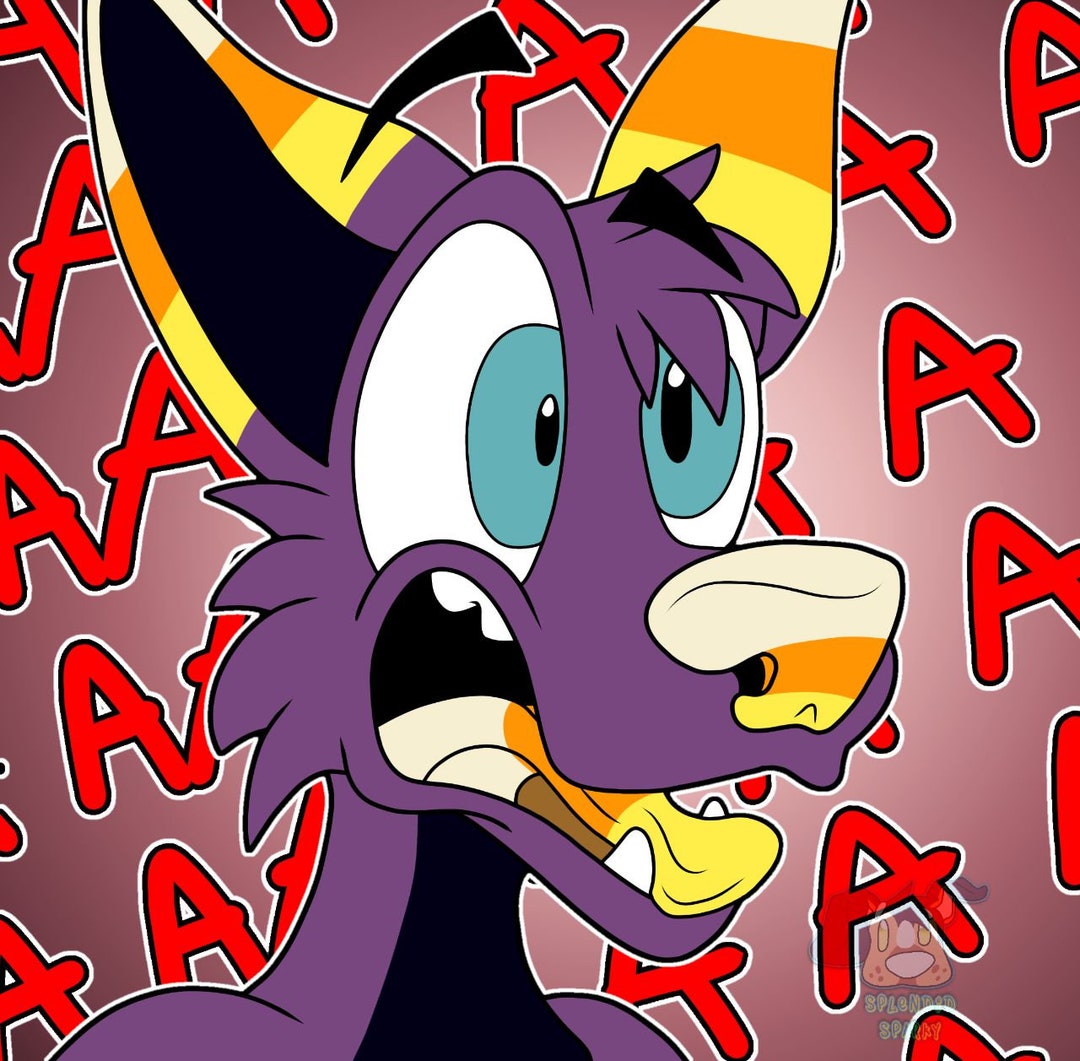 Flat Colour Icon/headshot Toony Furry Digital Art Commission - Etsy