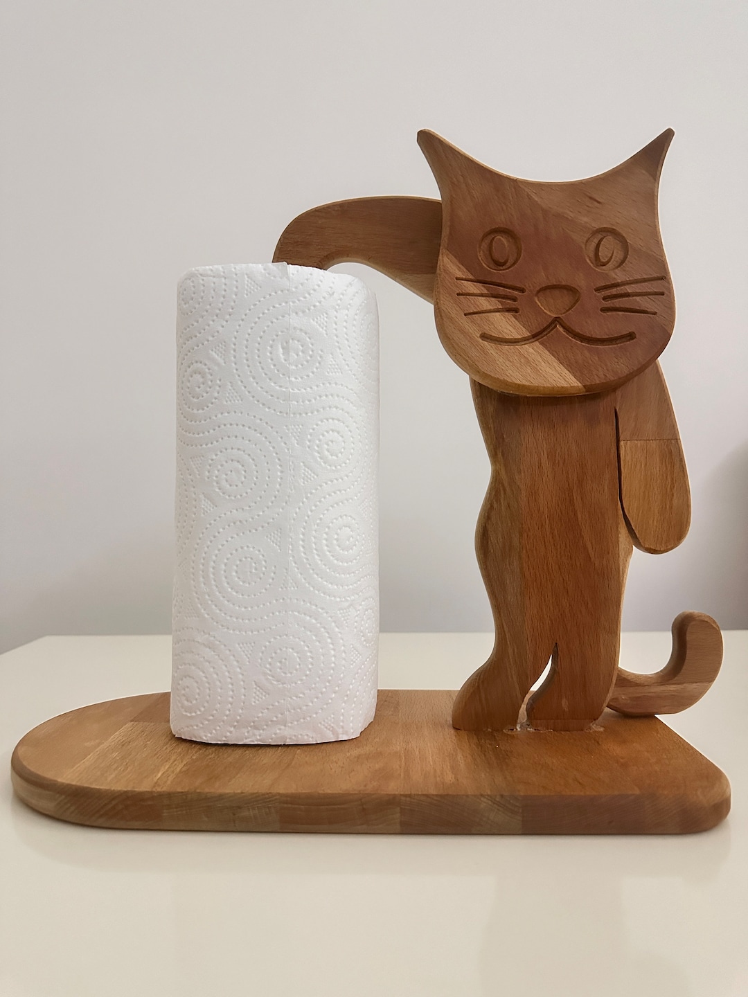 Paper Towel Holder Cat Paper Towel Rack Ready to Ship Modern House Gift