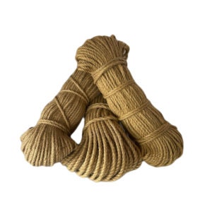 8MM 10M Natural Strong Jute Twine String Thick Hemp Rope Craft Twine for  DIY & Arts Crafts, Christmas Gift Packing, Gardening and Floristry, Garden