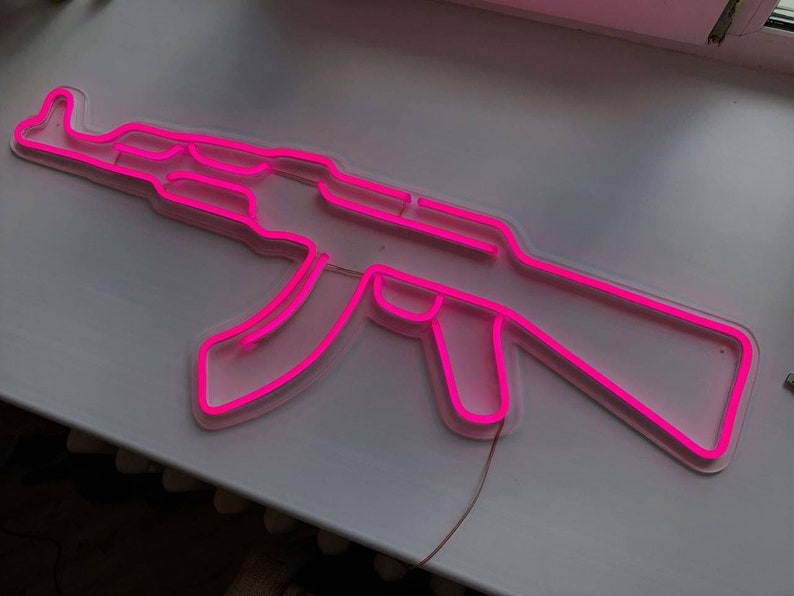 AK-47 Neon, AK-47 Rifle, CSGO, CS2, Counter-Strike Global Offensive ...