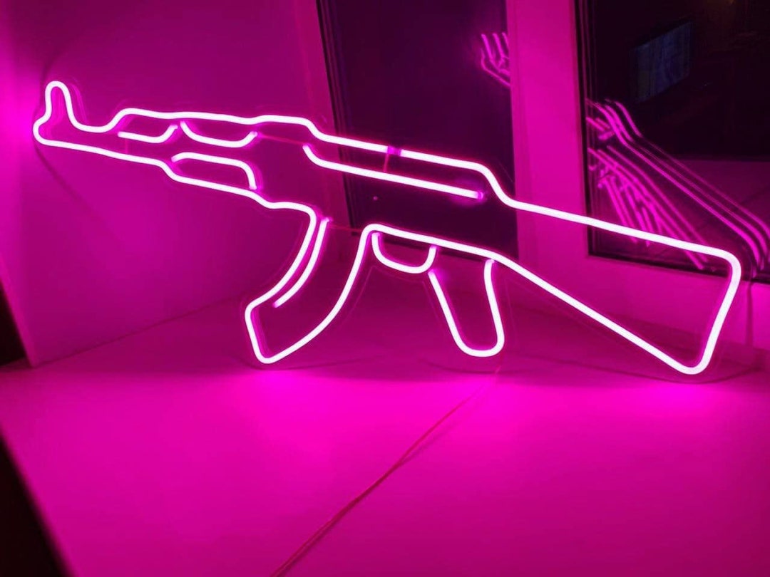 AK-47 Neon, AK-47 Rifle, CSGO, CS2, Counter-Strike Global Offensive ...