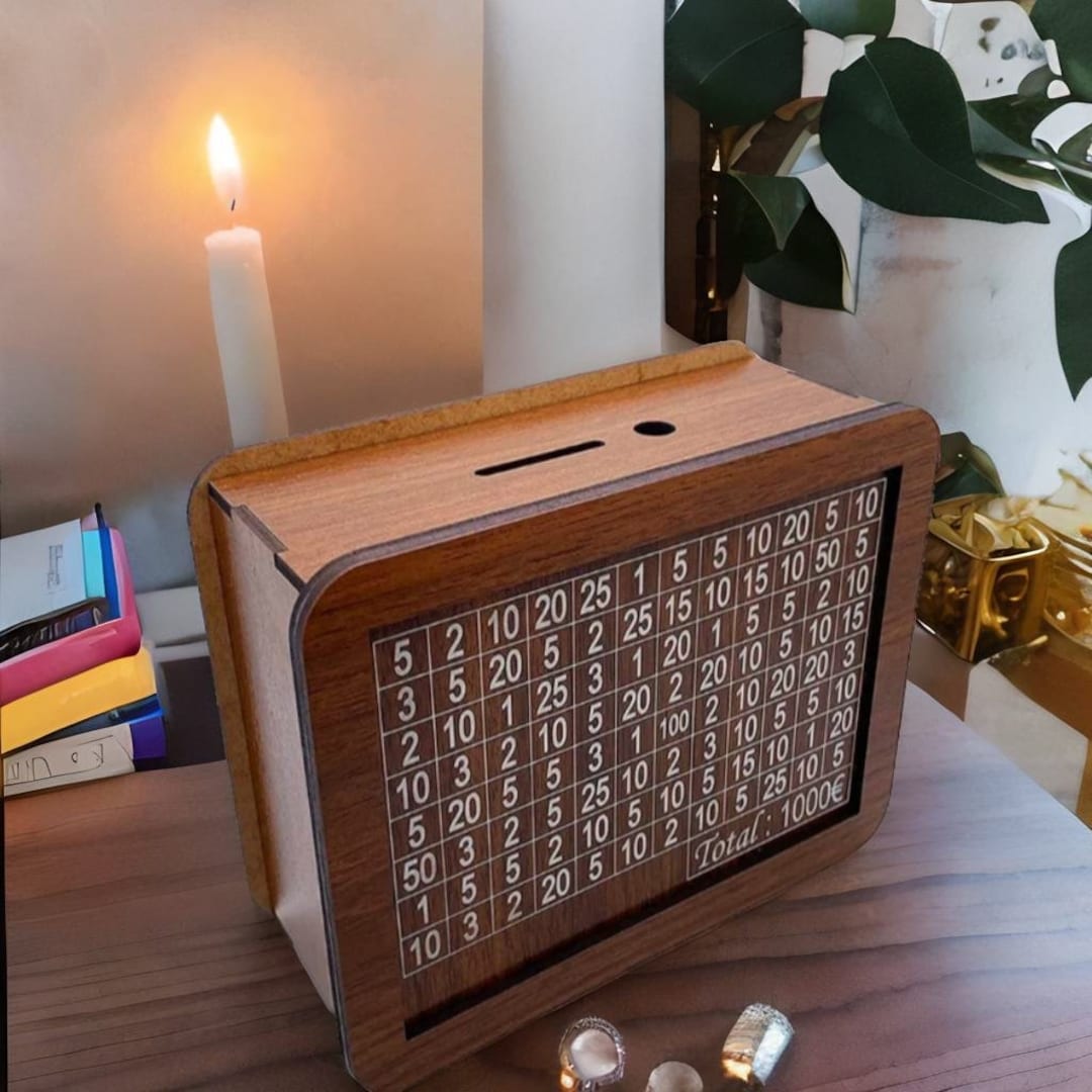 Classic Wooden Piggy Bank Money Savings Boxes Piggy Bank Etsy