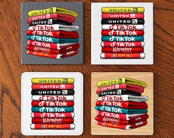 Wrexham FC Retro Shirt Stack Coaster - Choice of Leather, Slate, Wood or Ceramic