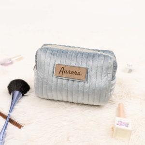 Personalized Makeup Bag, Custom Cosmetic Bag, Travel Toiletry Bag, Birthday Gifts for Her, Valentines Day Gifts for Her, Best Friend Gifts
