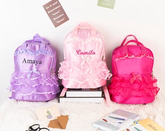 Ballet Dance Backpack for Little Girls, Personalised Bag, Custom Dance Bag, Personalized Gift for Kids, Gymnastics Tap Dance Jazz Bag