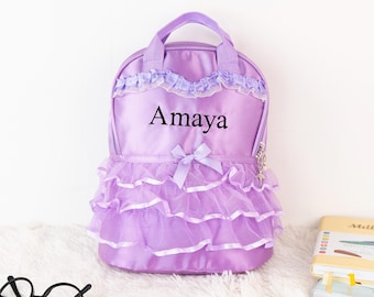 Ballet Backpack for Little Girls, Custom Kids Dance Bag, Gymnastics Tap Bag