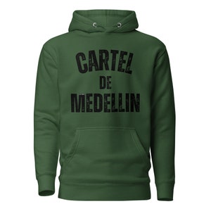 Cartel Hoodie zwarte letters