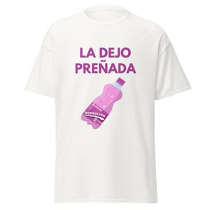 Por Guevon Camisa letras rosas