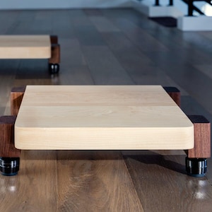 TERRA FT Audio Platform - Maple with Walnut Legs