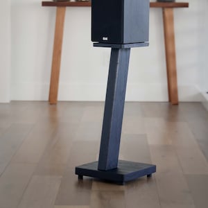 STRATUS Hardwood Black Ash Speaker Stands 2 image 1