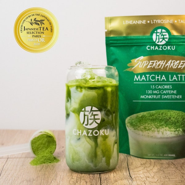 Premium Matcha Latte Energy Drink Powder | Award Winning Ceremonial Grade Matcha imported from Uji, Japan