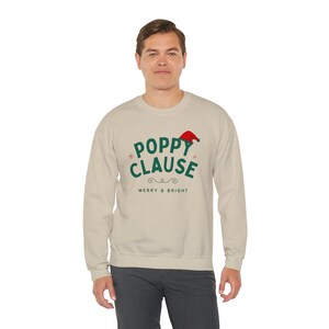 Christmas sweatshirt, Xmas sweatshirt, family Christmas sweatshirts, Ladies Christmas sweatshirt, Xmas women&#39;s Shirt, retro christmas, Poppy
