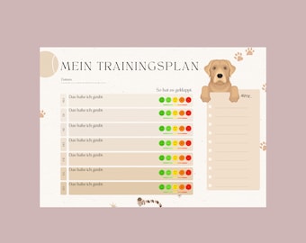 Hundetrainer, Hundetrainingsplan, Hundetracker, Labrador, Labrador-Trainingsplan