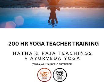 200Hr Yoga Teacher Training Manual (Hatha, Raja, Ayurveda)