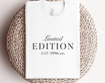 30th Birthday T-Shirt * Limited Edition 1996 * 30th Birthday Gift * 30 Years Old T-Shirt * 1996 T-Shirt * Born in 1996 Gift
