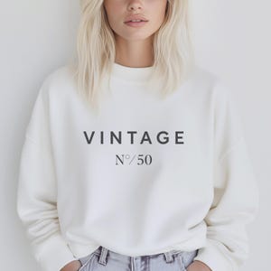 50. Geburtstag Sweatshirt * Vintage 1976 * Geschenk 50. Geburtstag * 50 Jahre Sweatshirt * 1976 Sweatshirt * geboren 1976 Geschenk * unisex