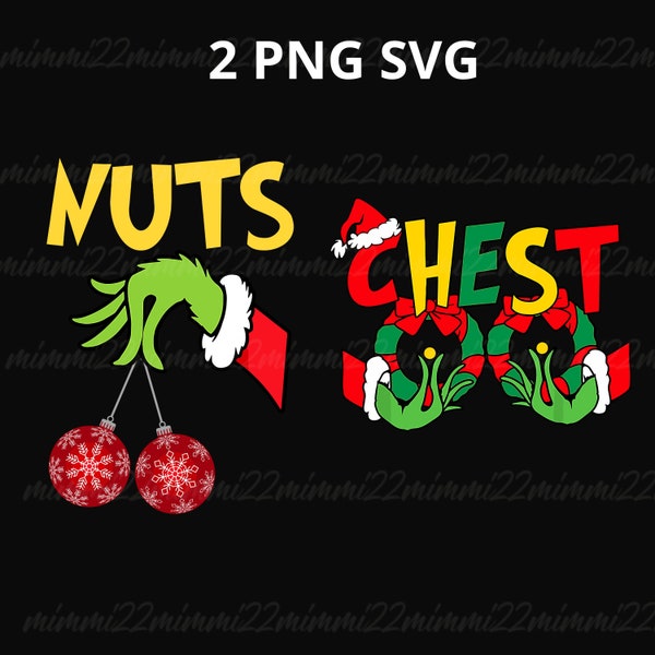 Chest Nuts Png - Chest Nuts Svg - Christmas Chest Nuts Png - Chest Nuts Couple Png,Christmas  Couple Png
