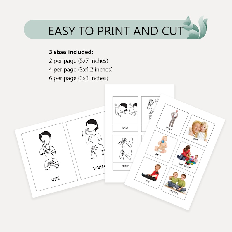 ASL Family Members & Stages Hand Signals With Images, American Sign