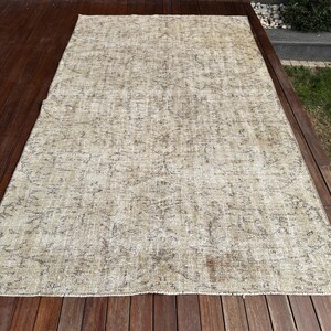 112×202 “Music Box” ViNTAGE TURKiSH RUG Vintage Turkish Rug No. 188, 5'2 x 8'7