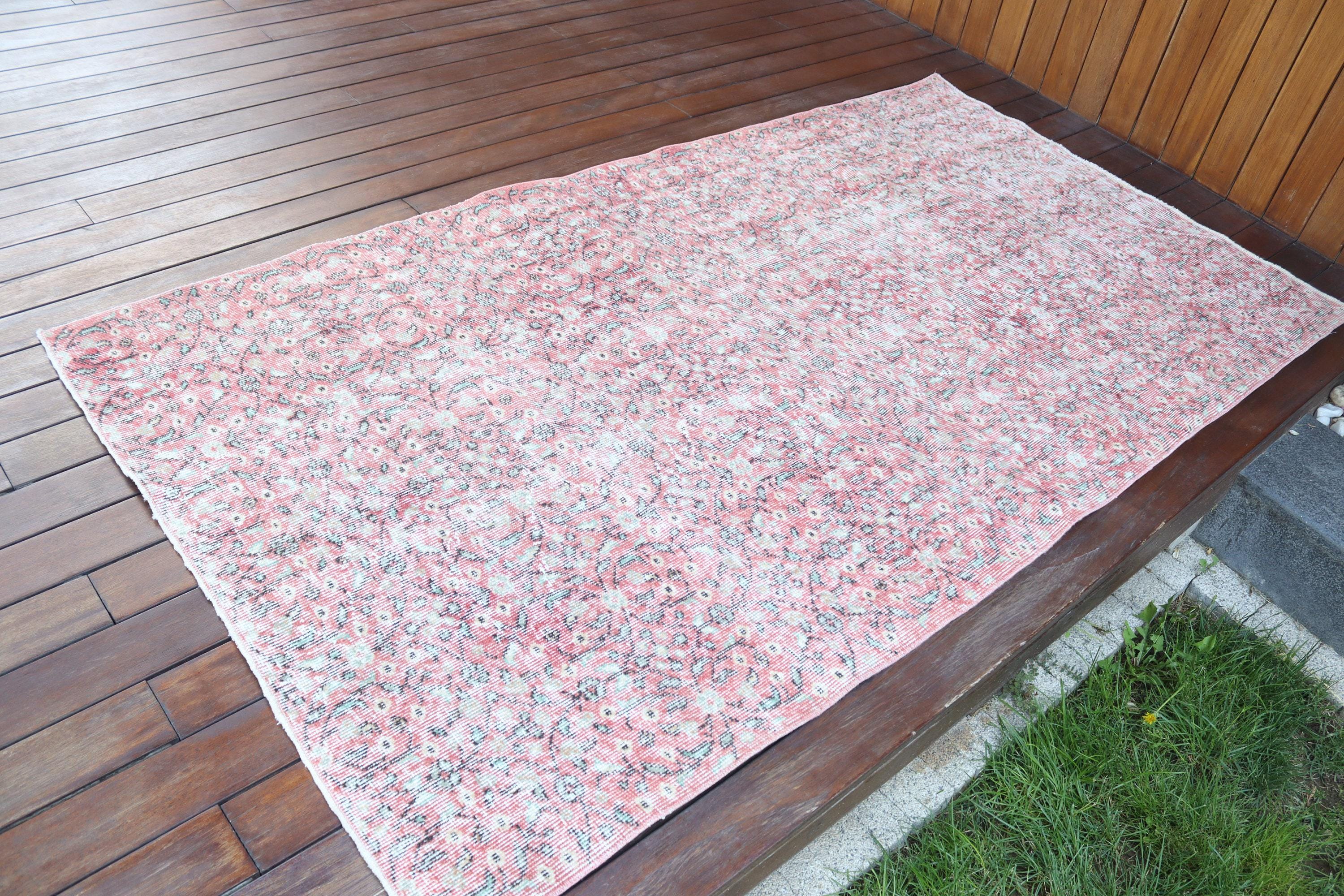 ヴィンテージ トルコ絨毯 4 x 7 フィート 114 x 207 cm - Etsy 日本