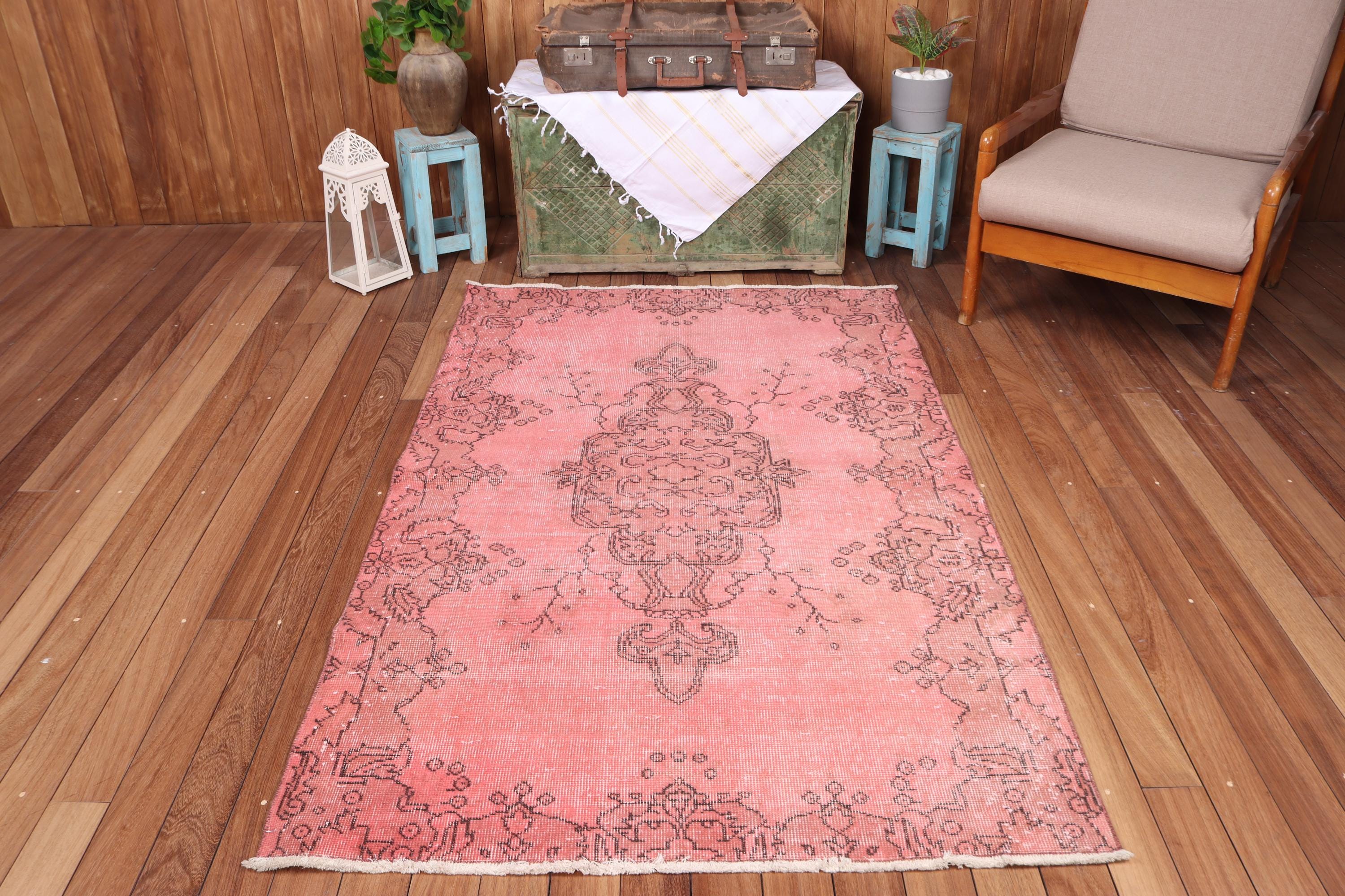 Pink Turkish Rug - Etsy