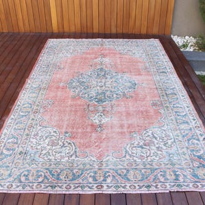 Vintage Turkish Rug 5x9ft 167x264cm