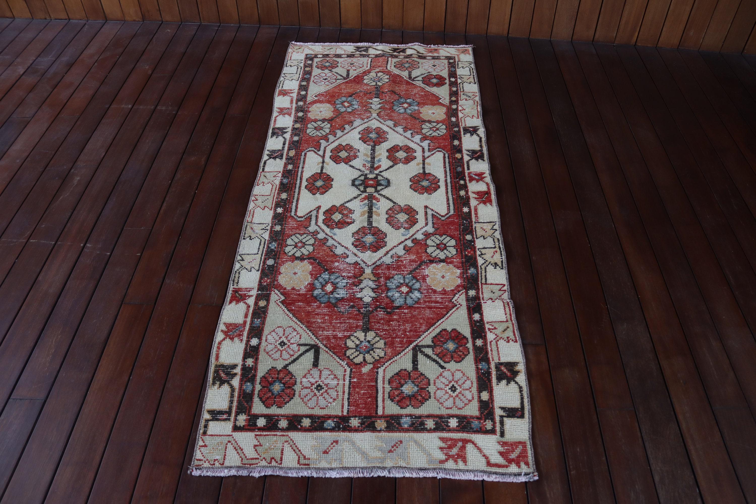 ヴィンテージ トルコ絨毯 73 x 188 cm 2 x 6 フィート - Etsy 日本