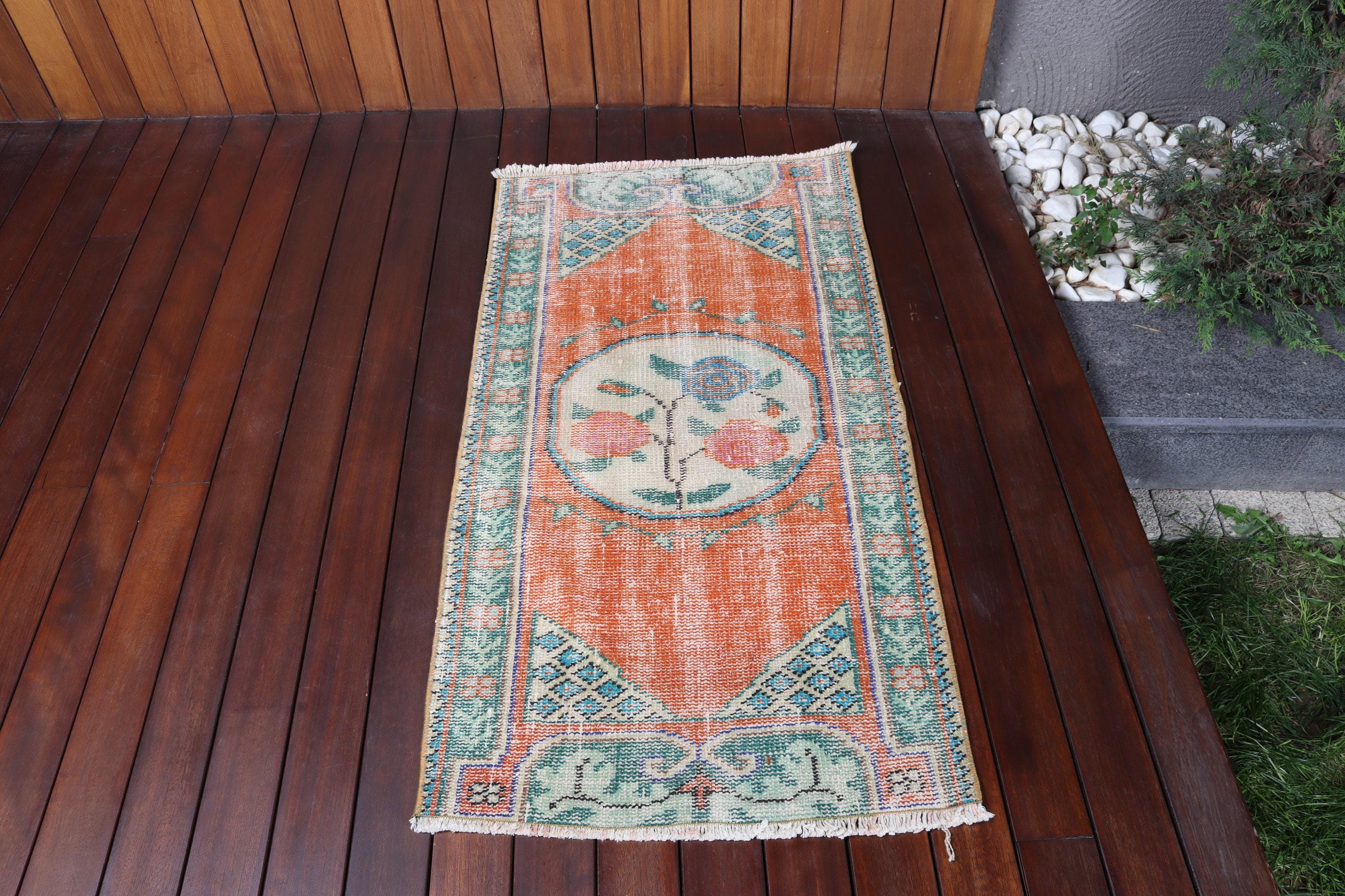 Vintage Turkish Rug, 65x121cm, 2x4ft - Etsy