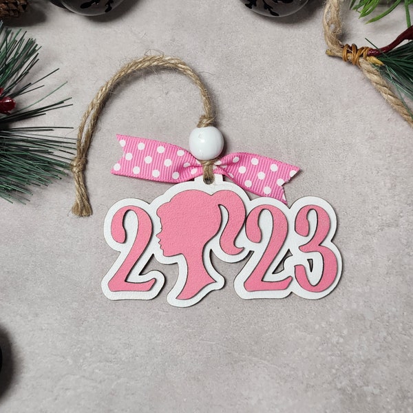 Barbie 2023 Ornament Etsy