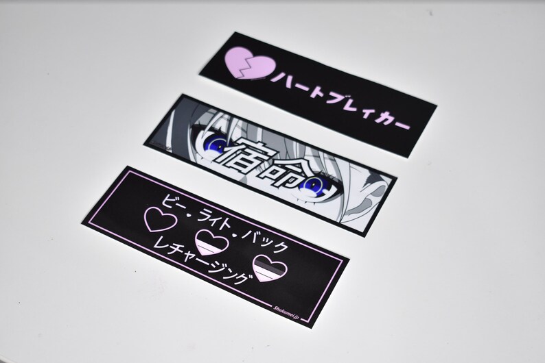 JDM Anime Slap Sticker Vinyl Decals-japanese Bumper Stickers - Etsy