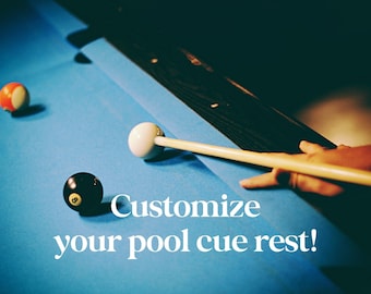 Custom Pool Cue Rest