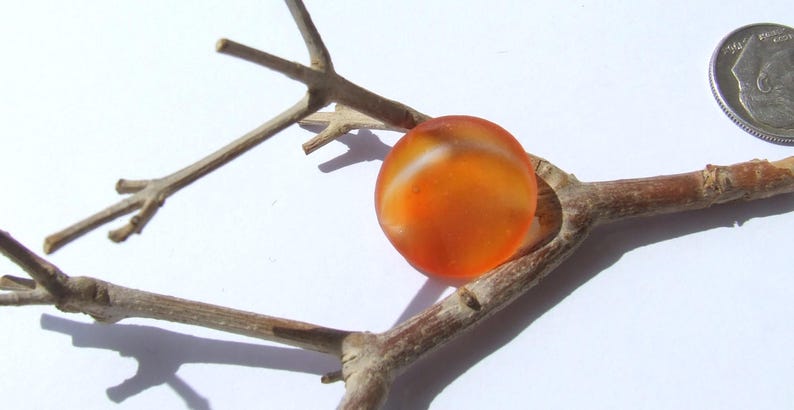 Rare, Sea Japanese Ohajiki , Rust Color, for Collectors Ref. 1007 - Etsy