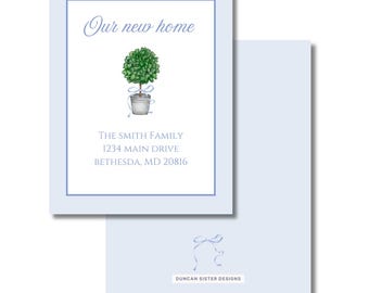 We've Moved Cards: New Home Announcement, Realtor Closing Gift
