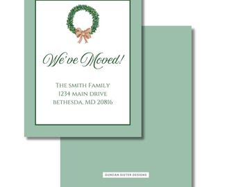 We've Moved Cards: New Home Announcement, Realtor Closing Gift