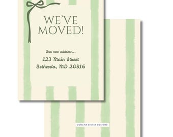 We've Moved Cards: New Home Announcement, Realtor Closing Gift